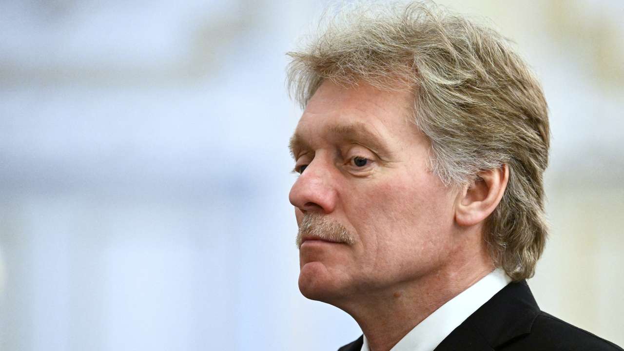 Kremlin spokesman Dmitry Peskov attends official welcoming ceremony in Astana