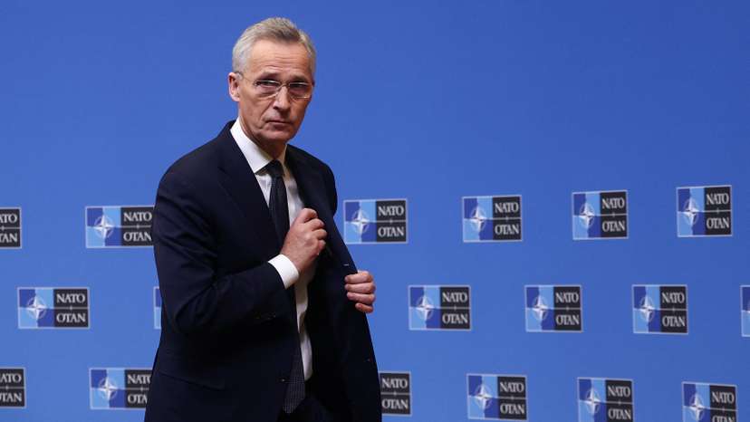 NATO Secretary General Stoltenberg holds a press conference, in Brussels