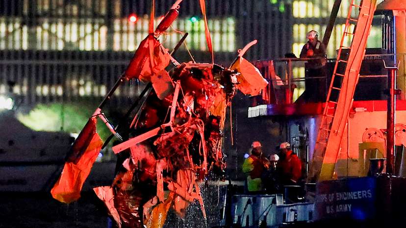 Helicopter crash in New York