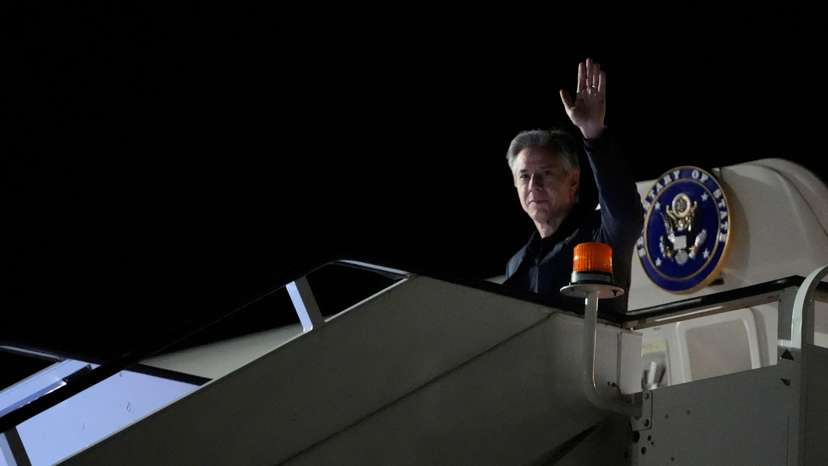 U.S. Secretary of State Antony Blinken visits London
