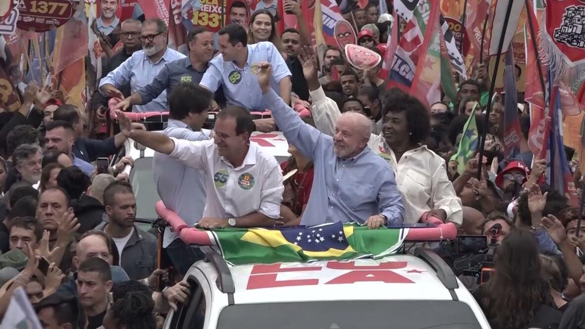 Lula Targets Flavio Bolsonaro During Rio Campaign