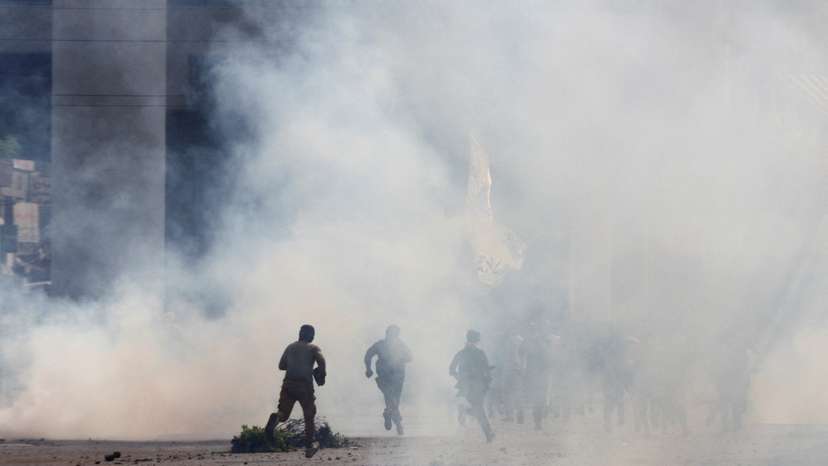 FILE PHOTO: Gaza solidarity march in Lahore