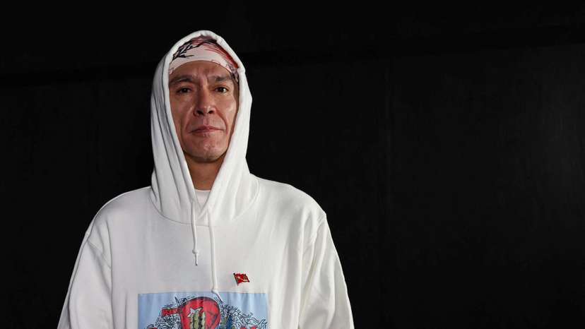 Kim Aris, son of Myanmar's detained former leader Aung San Suu Kyi, during an interview with Reuters in Tokyo