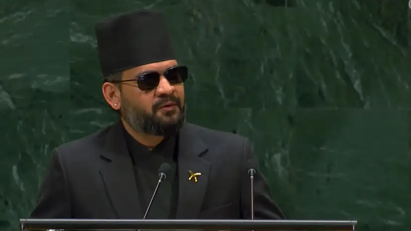 Nepal PM denounces global injustice over climate and war