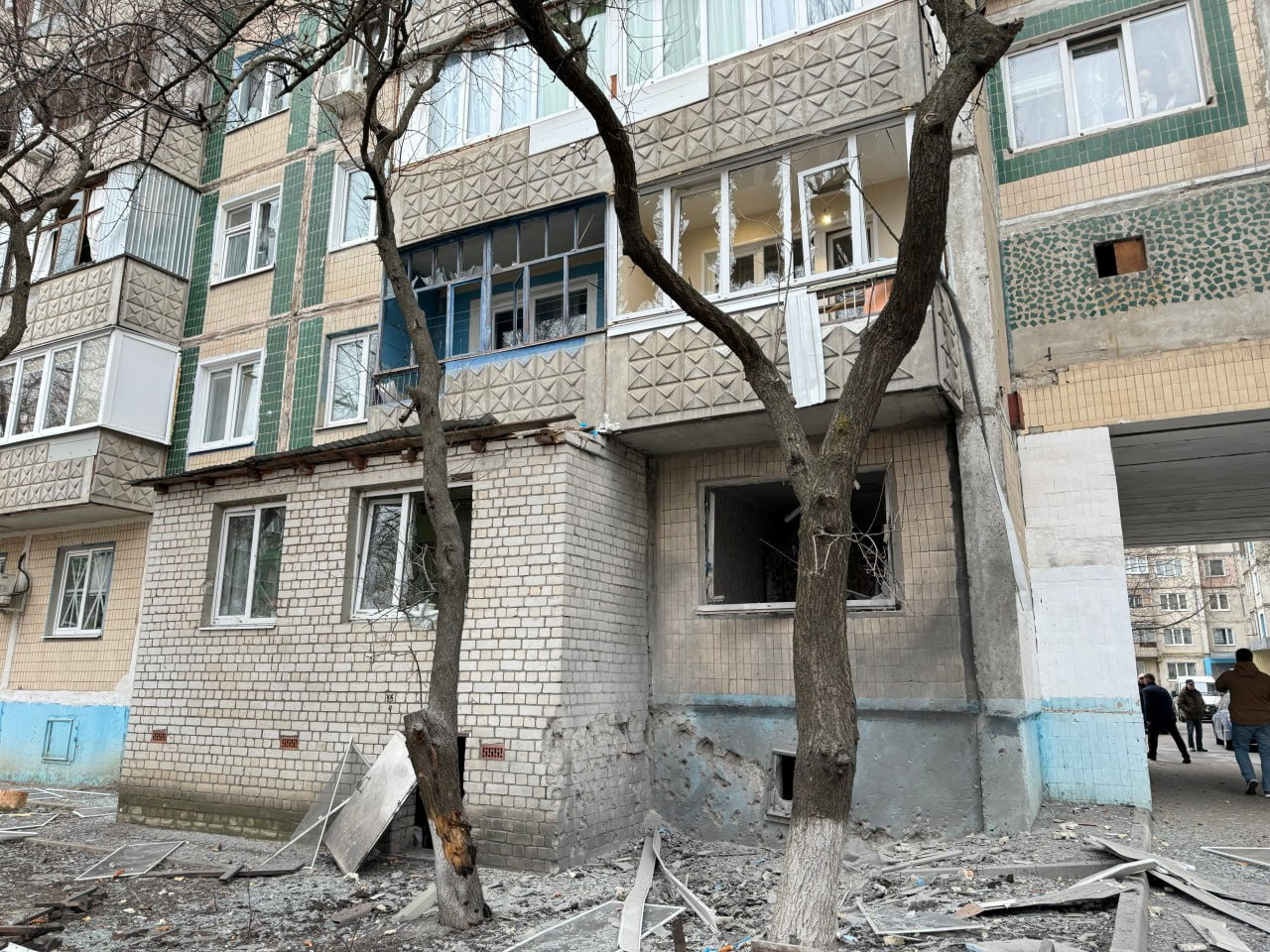 Aftermath of missile attack on Belgorod