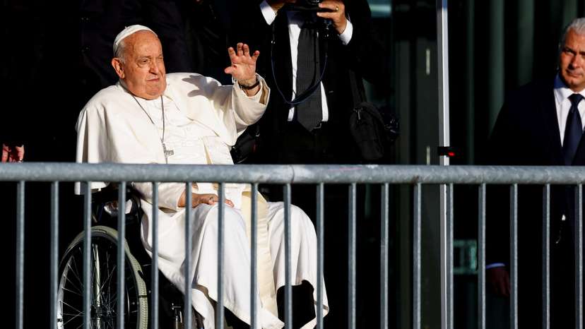 Pope Francis visits Belgium