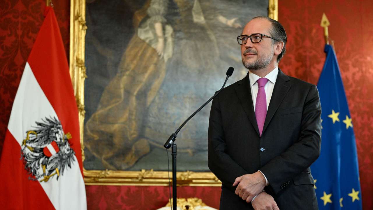 Swearing-in ceremony of Chancellor of the People's Party (OVP) Alexander Schallenberg in Vienna