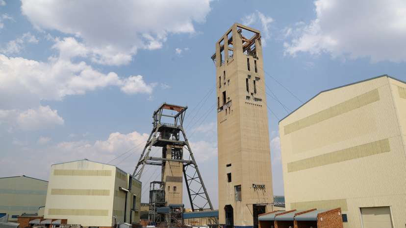 FILE PHOTO: A mine head is seen at South Africa's Gold Fields