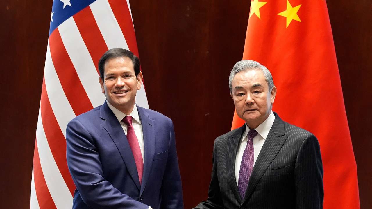 U.S. Secretary of State Marco Rubio meets China's Foreign Minister Wang Yi in Munich