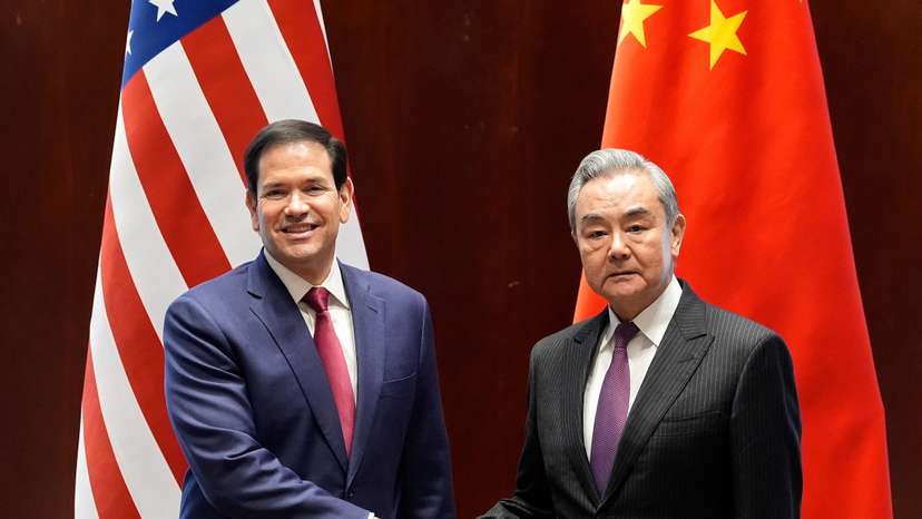 U.S. Secretary of State Marco Rubio meets China's Foreign Minister Wang Yi in Munich