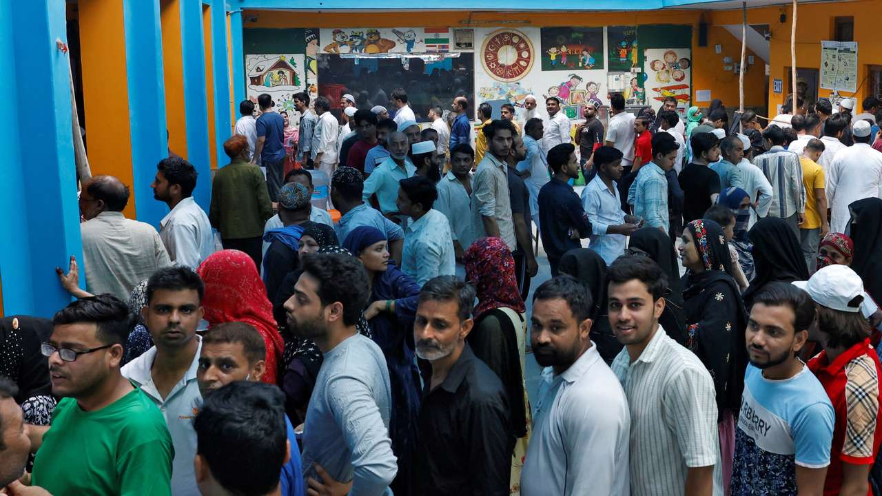 Voting in the sixth phase of India's general election