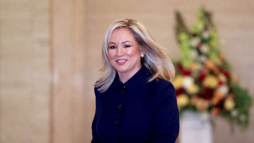 Northern Ireland lawmakers elect the Irish First Minister, in Belfast