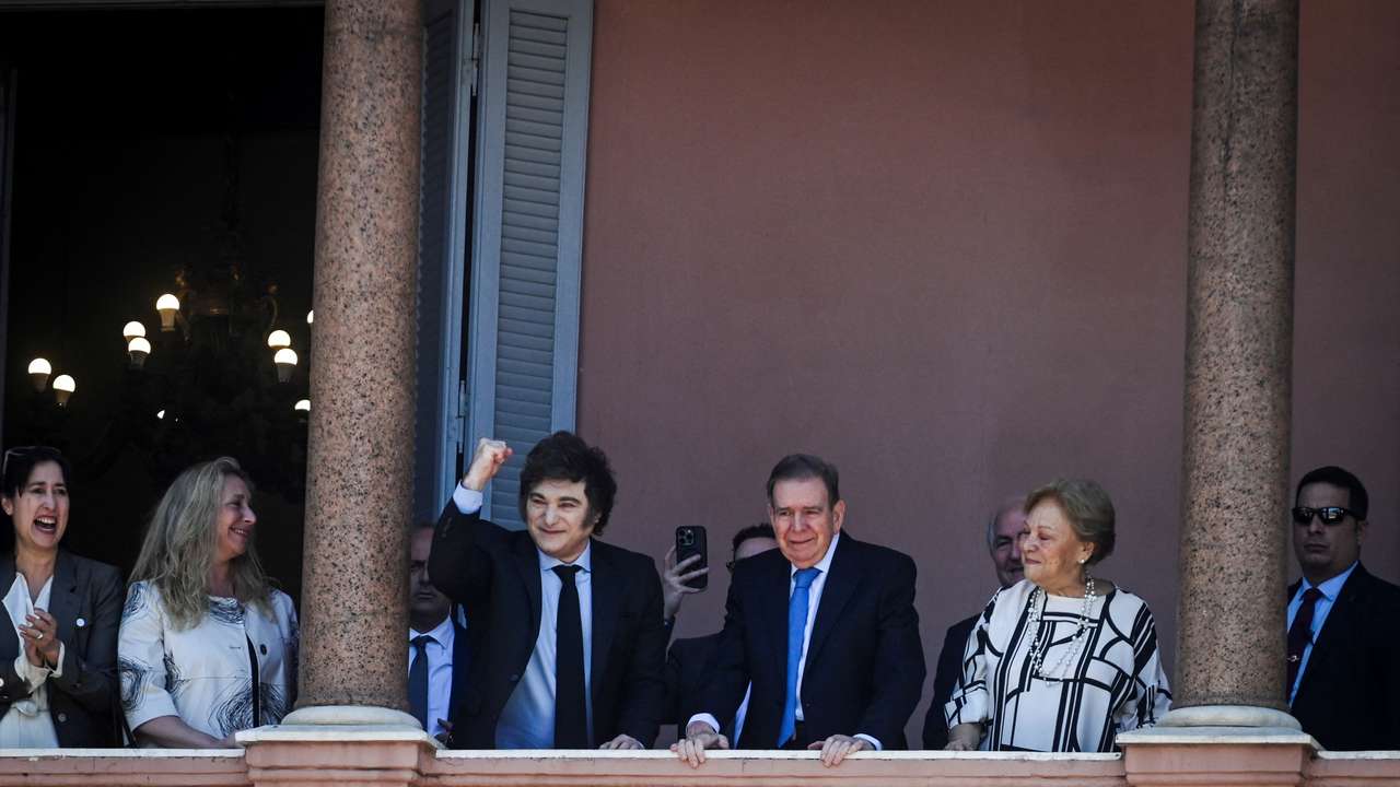 Venezuelan opposition leader Edmundo Gonzalez visits Argentina