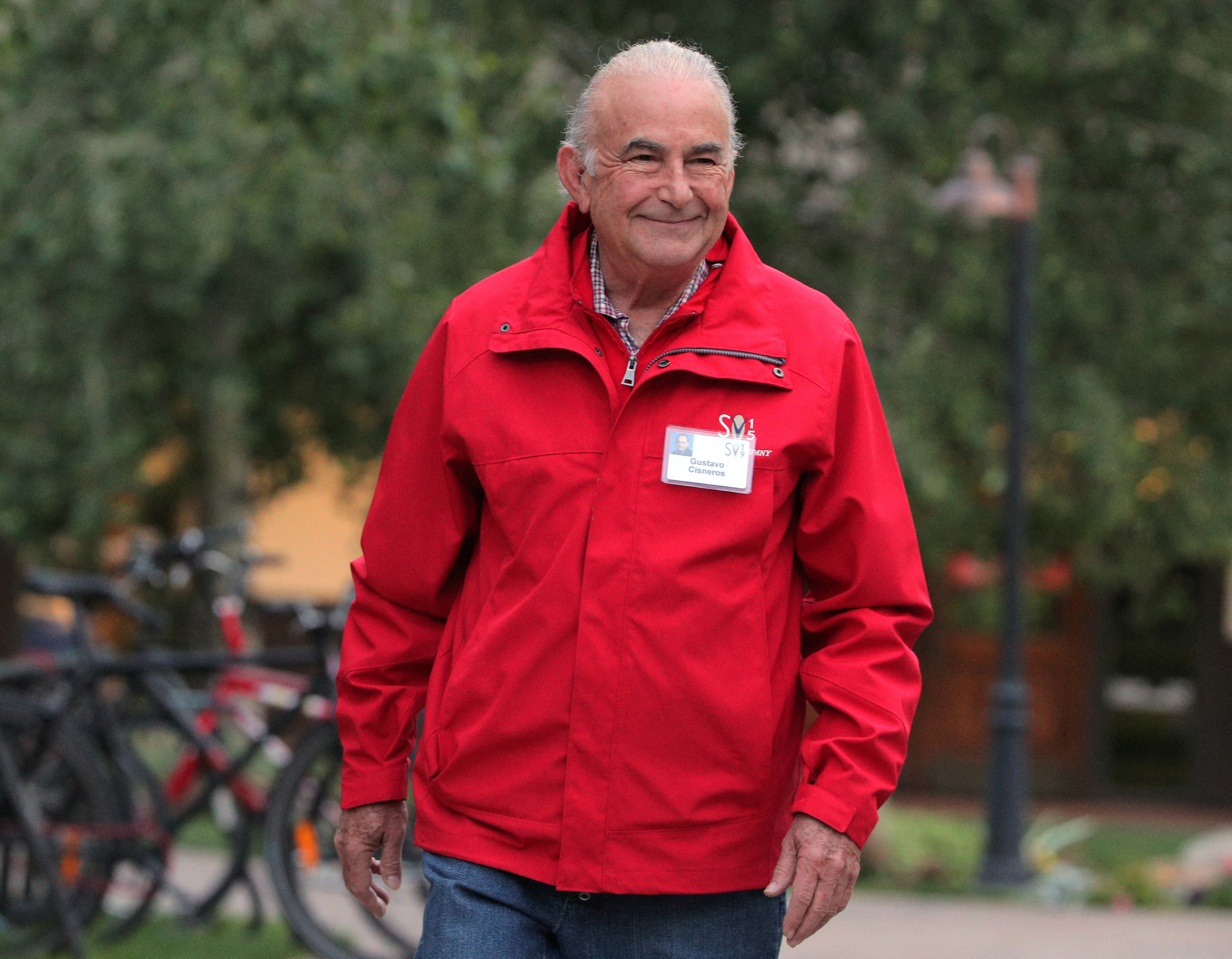 FILE PHOTO: Gustavo Cisneros, Chairman of Grupo Cisneros, attends the annual Allen and Co. Sun Valley media conference in Sun Valley, Idaho