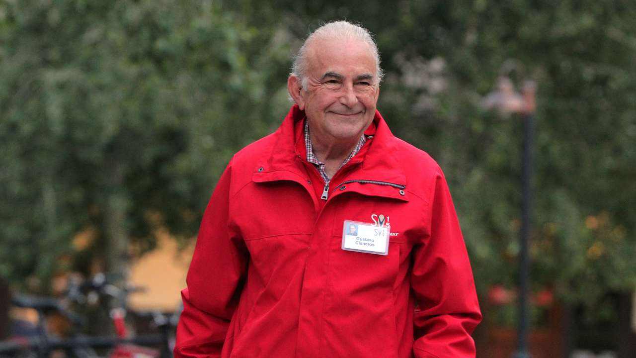 FILE PHOTO: Gustavo Cisneros, Chairman of Grupo Cisneros, attends the annual Allen and Co. Sun Valley media conference in Sun Valley, Idaho