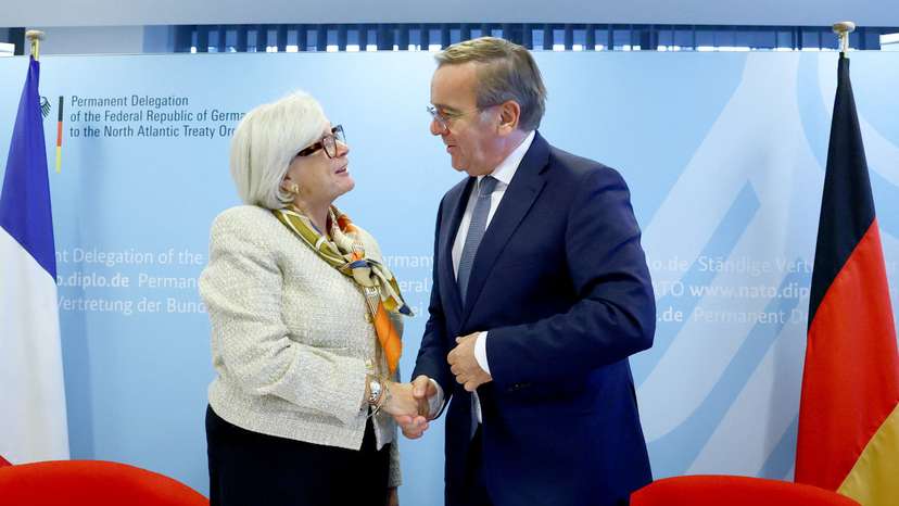Defence ministers meet at NATO headquarters, in Brussels