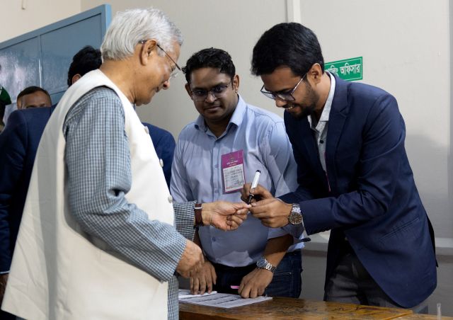 National election in Dhaka