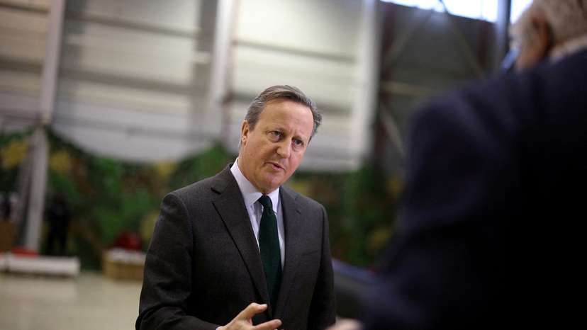 FILE PHOTO: British Foreign Secretary Cameron visits Sofia