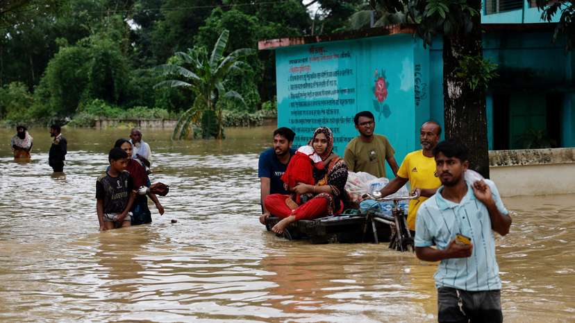 FILE PHOTO: Flooding in Feni