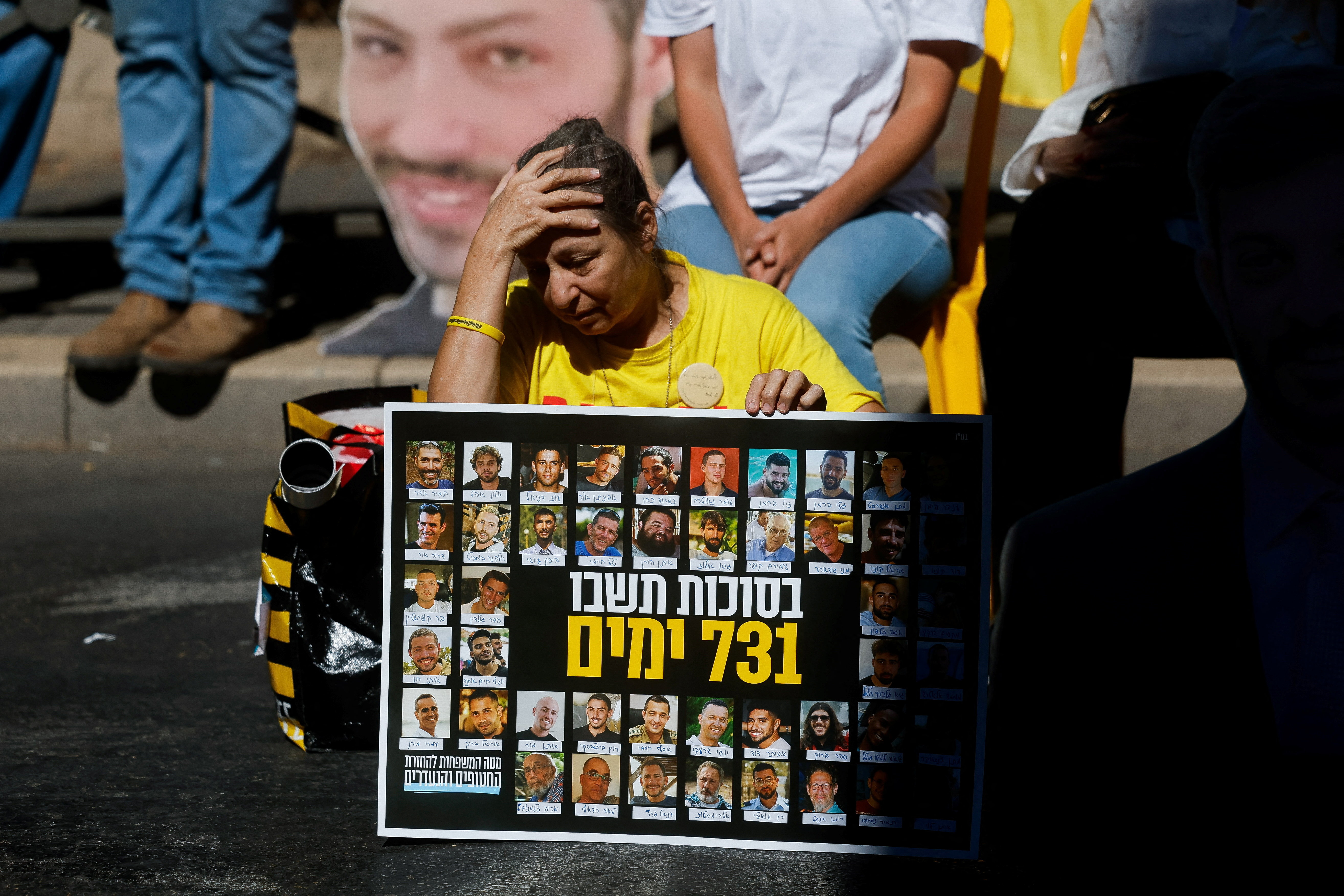 Two-year anniversary of the deadly October 7, 2023 attack on Israel by Hamas, in Jerusalem