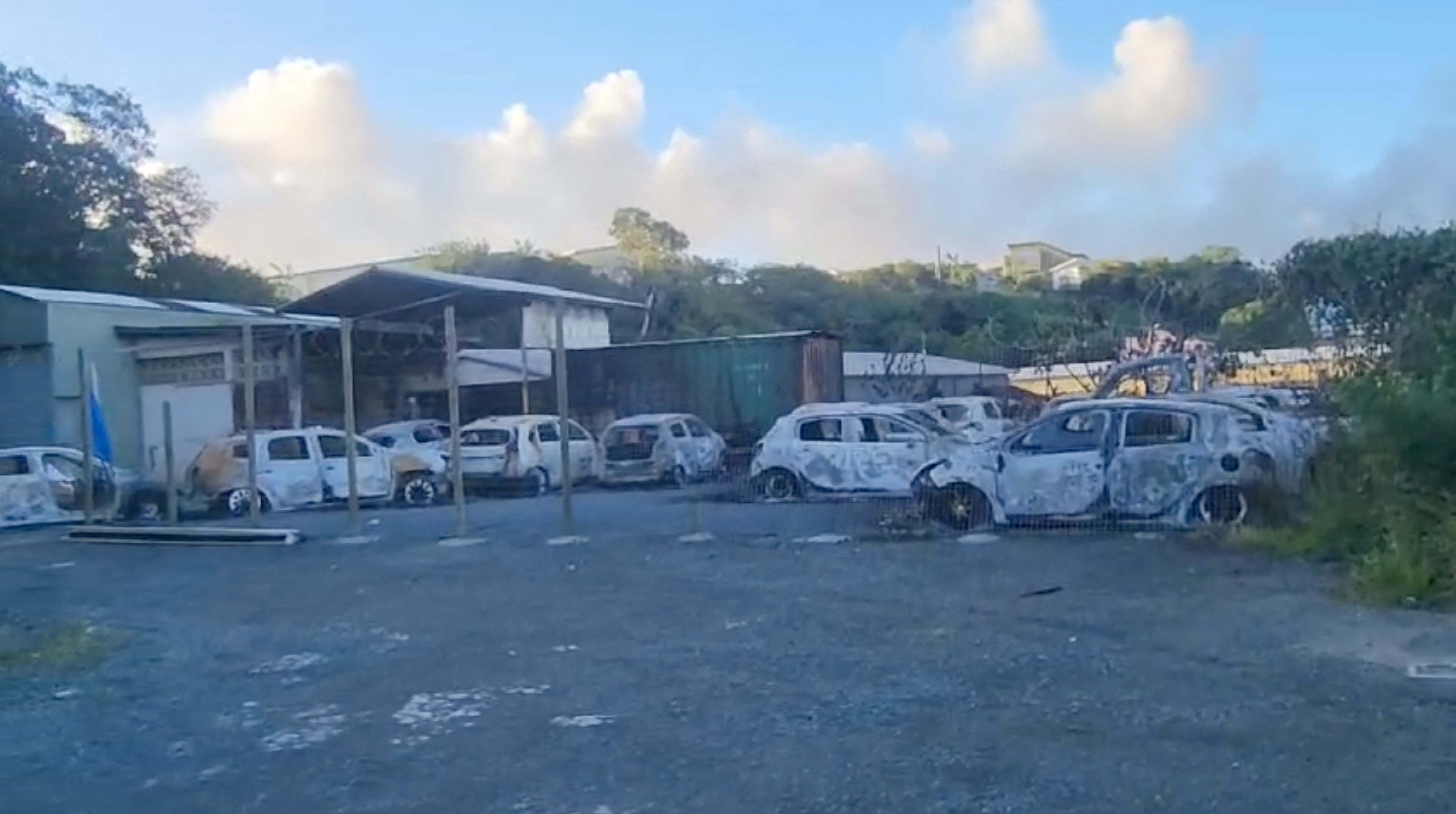 Riots in Noumea
