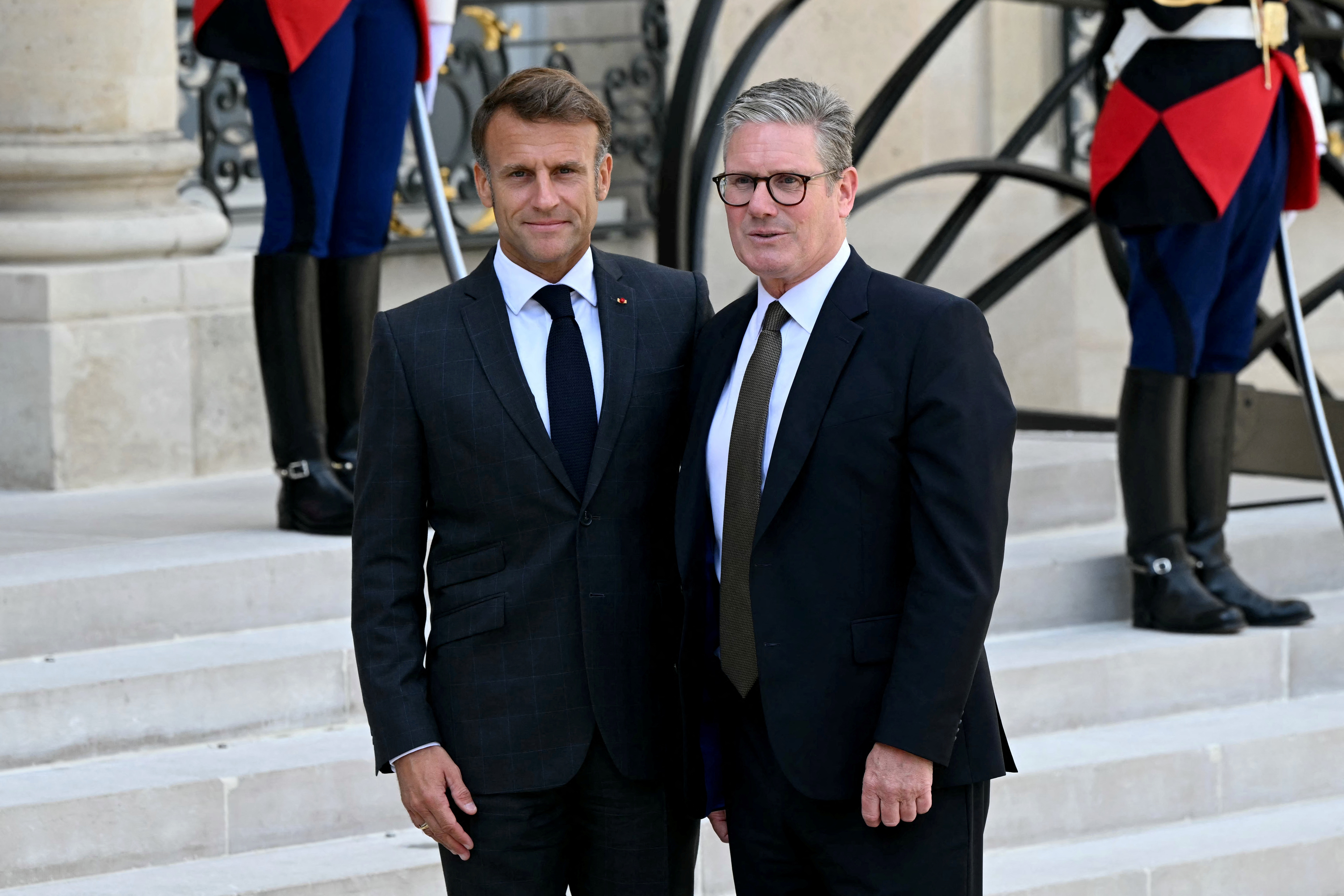 Britain's Prime Minister Keir Starmer visits Paris