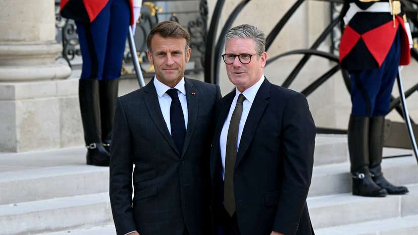 Britain's Prime Minister Keir Starmer visits Paris