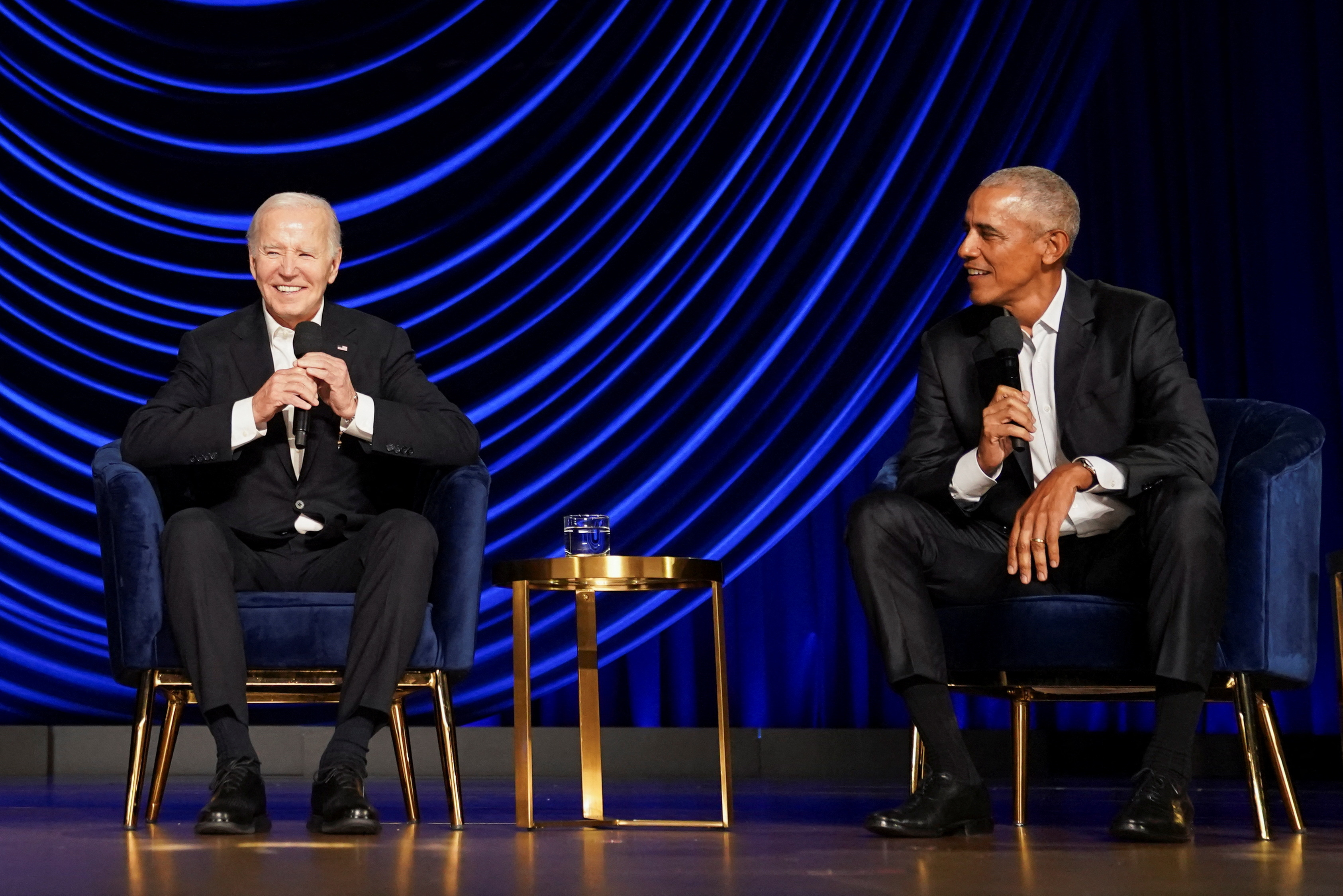 U.S. President Biden holds a star-studded campaign fundraiser in Los Angeles