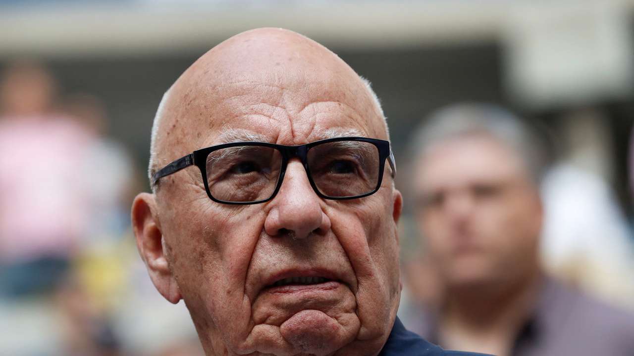 FILE PHOTO: Rupert Murdoch at the US Open final in New York in 2017