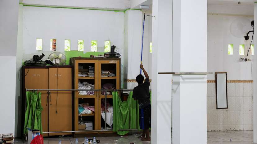 Following explosions inside a mosque at a school complex in Jakarta