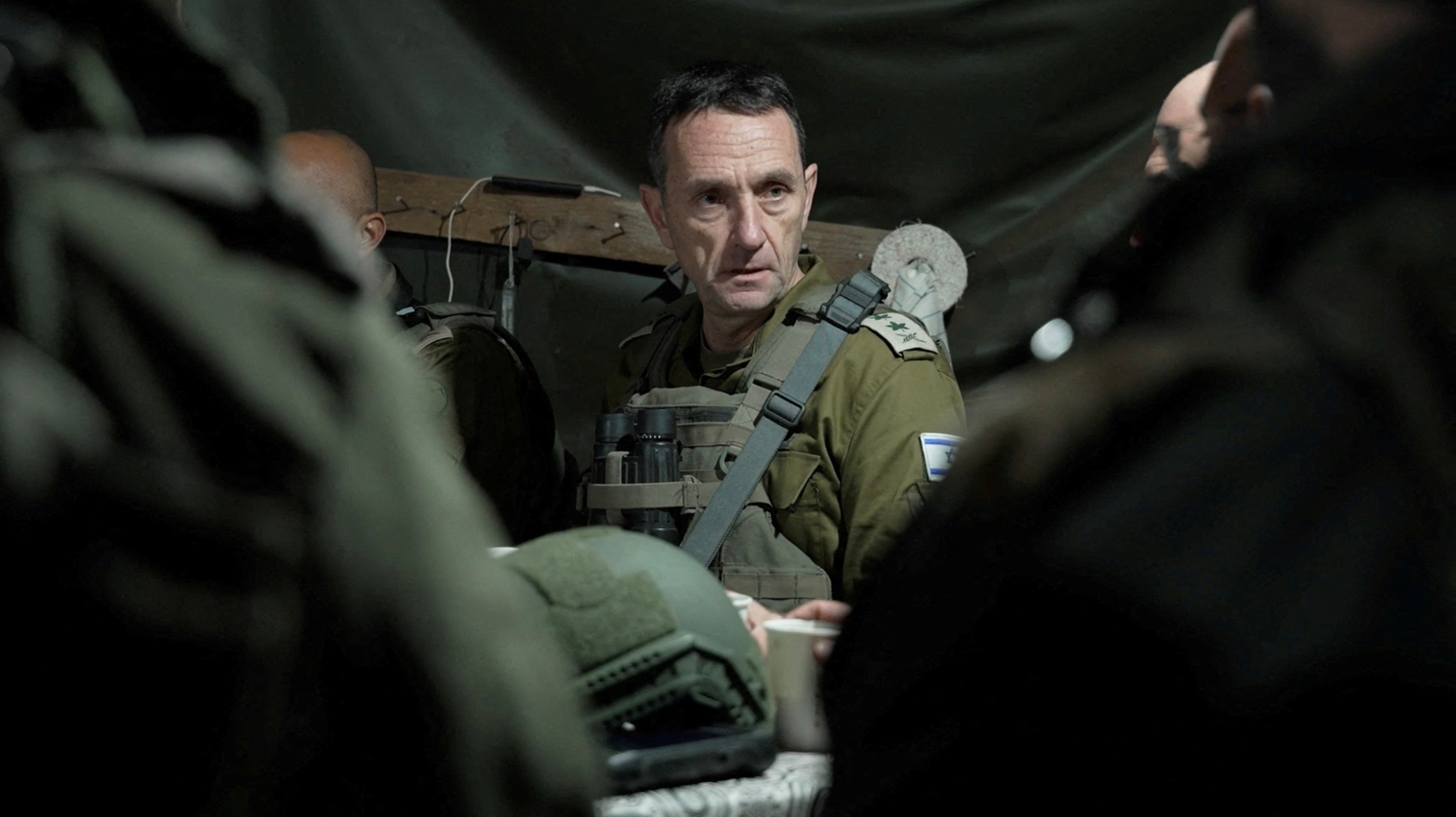 FILE PHOTO: Israeli military Chief of General Staff Herzi Halevi visits the northern Israel