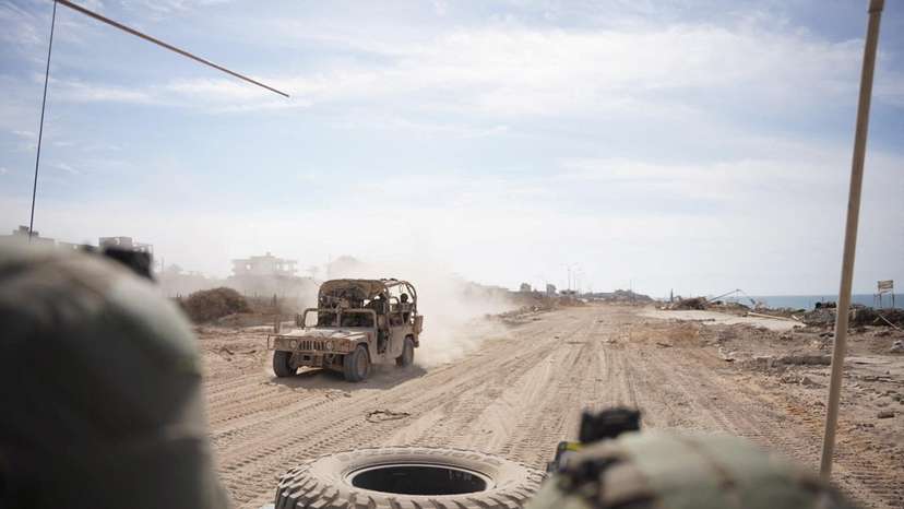 Ongoing ground operation of the Israeli army against Palestinian Islamist group Hamas, in the Gaza Strip