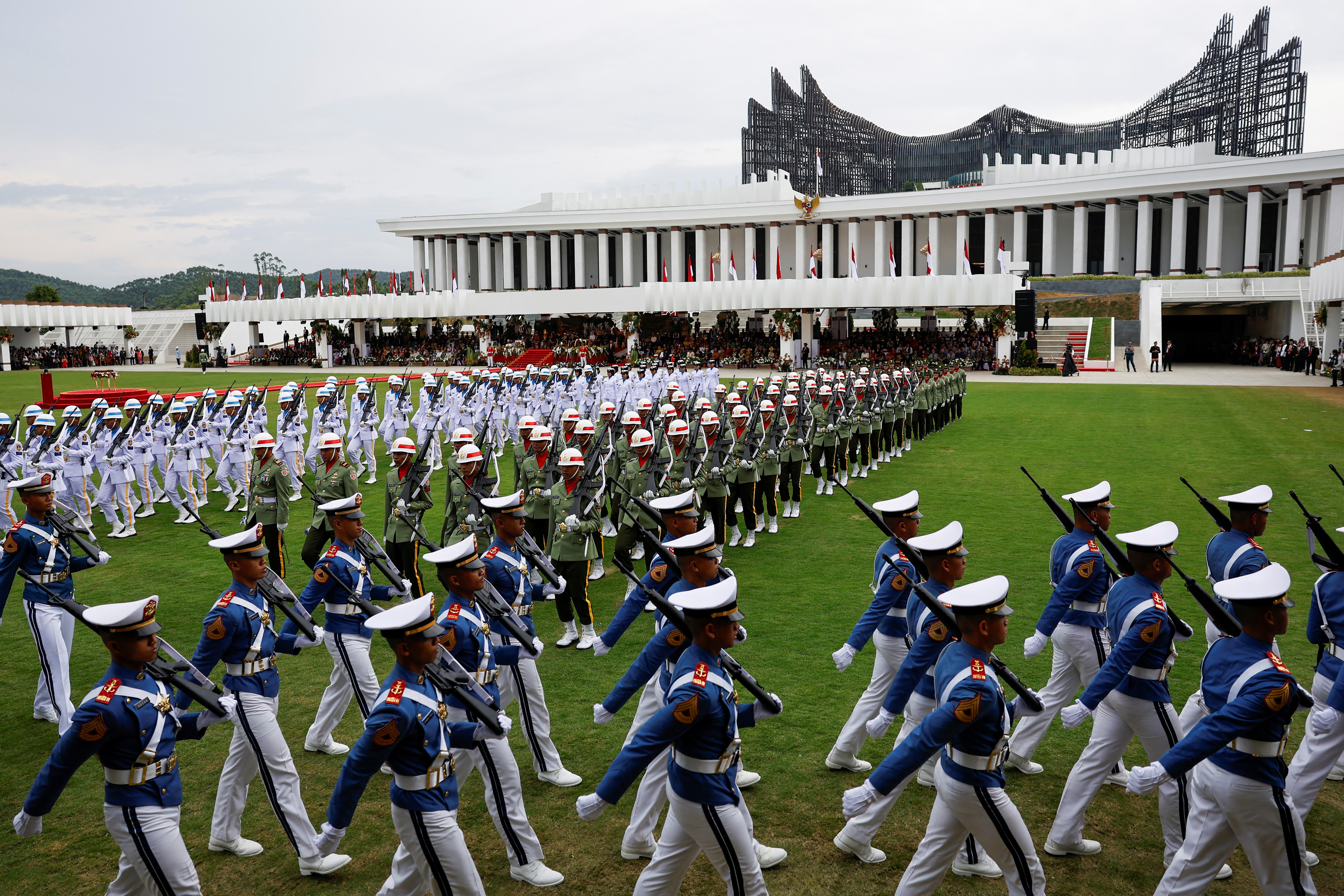 Indonesia's 79th Independence Day celebration in new capital Nusantara