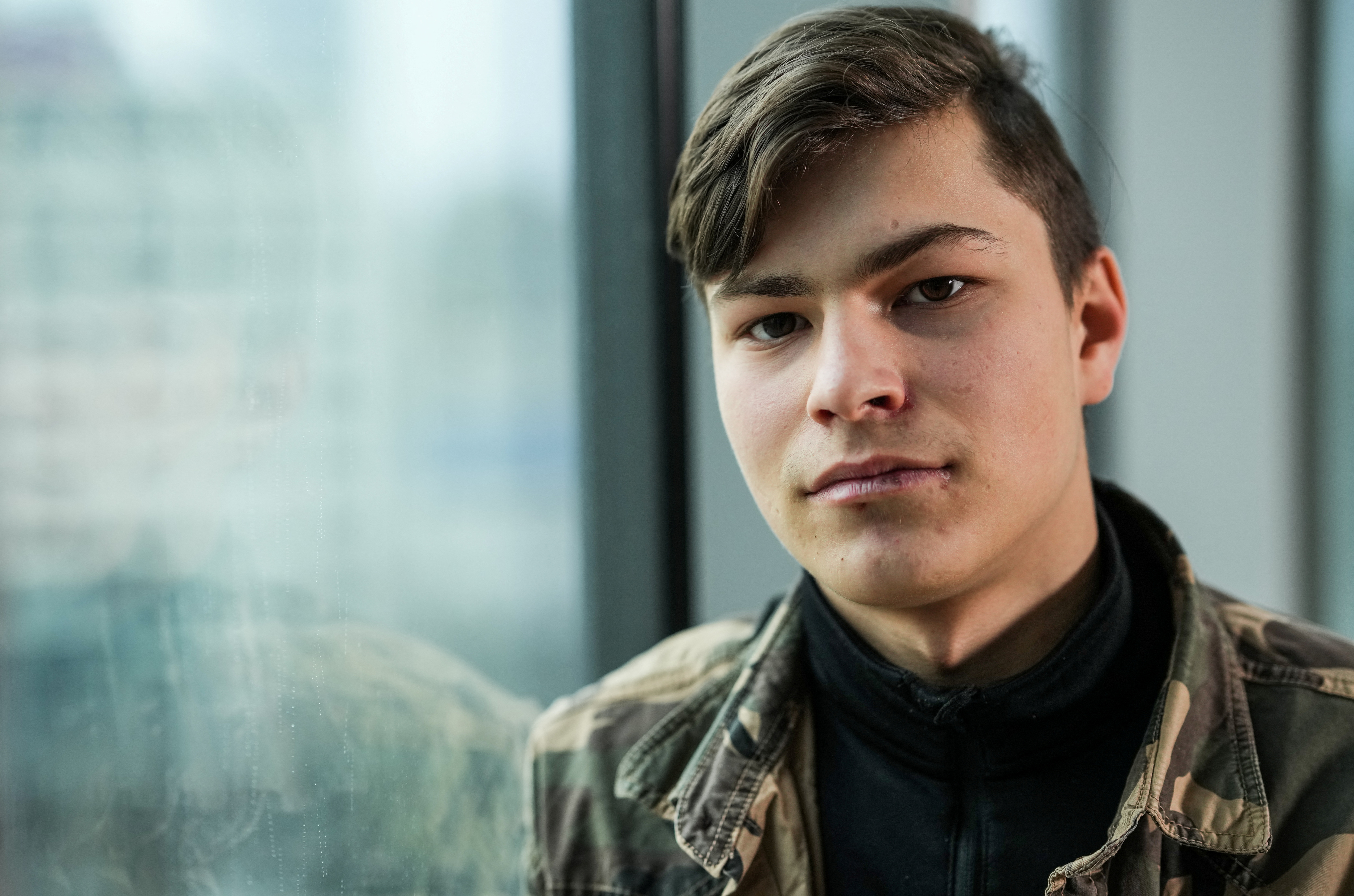 Denys Kostev attends an interview with Reuters in Warsaw