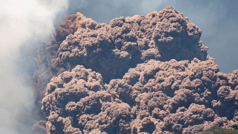 Italy's Mount Etna erupts