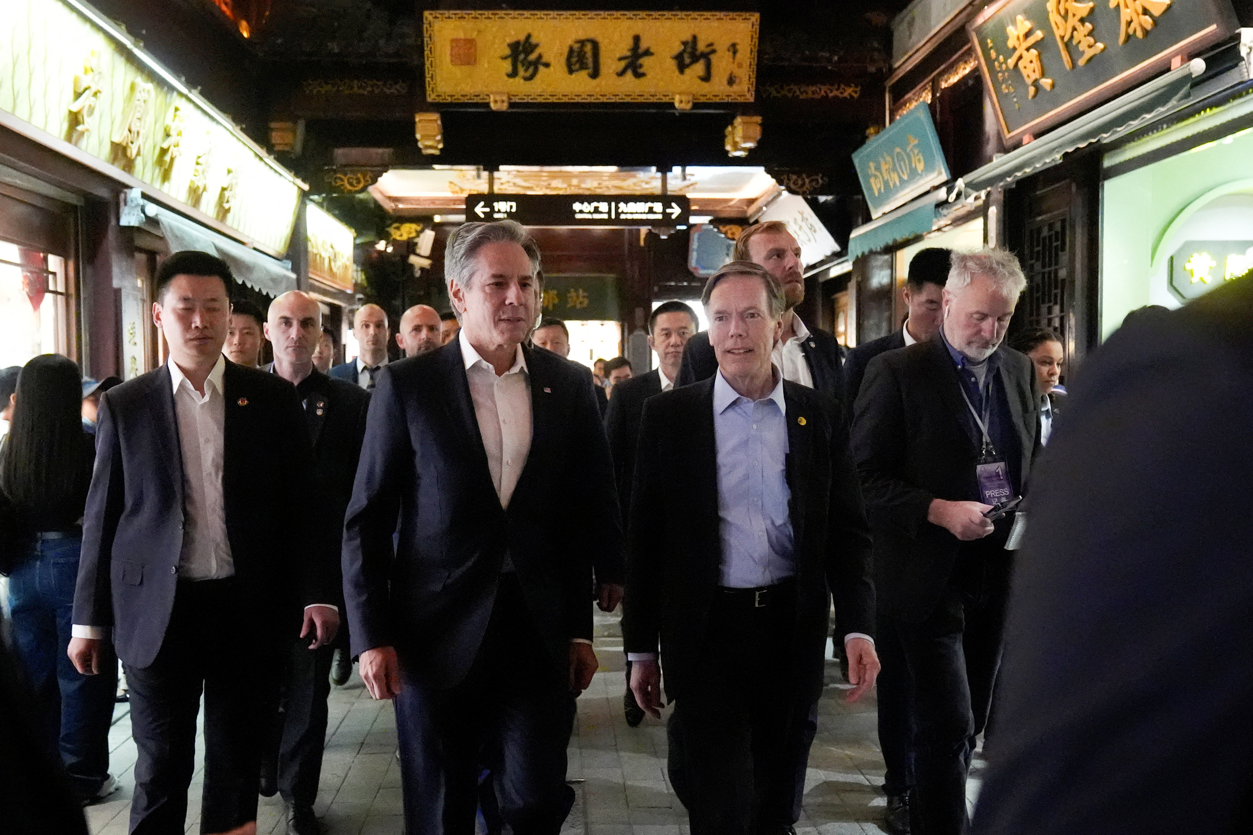 U.S. Secretary of State Blinken visits China