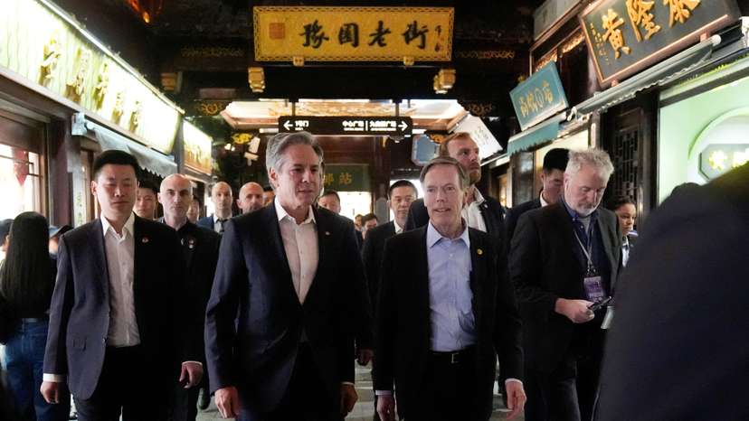 U.S. Secretary of State Blinken visits China