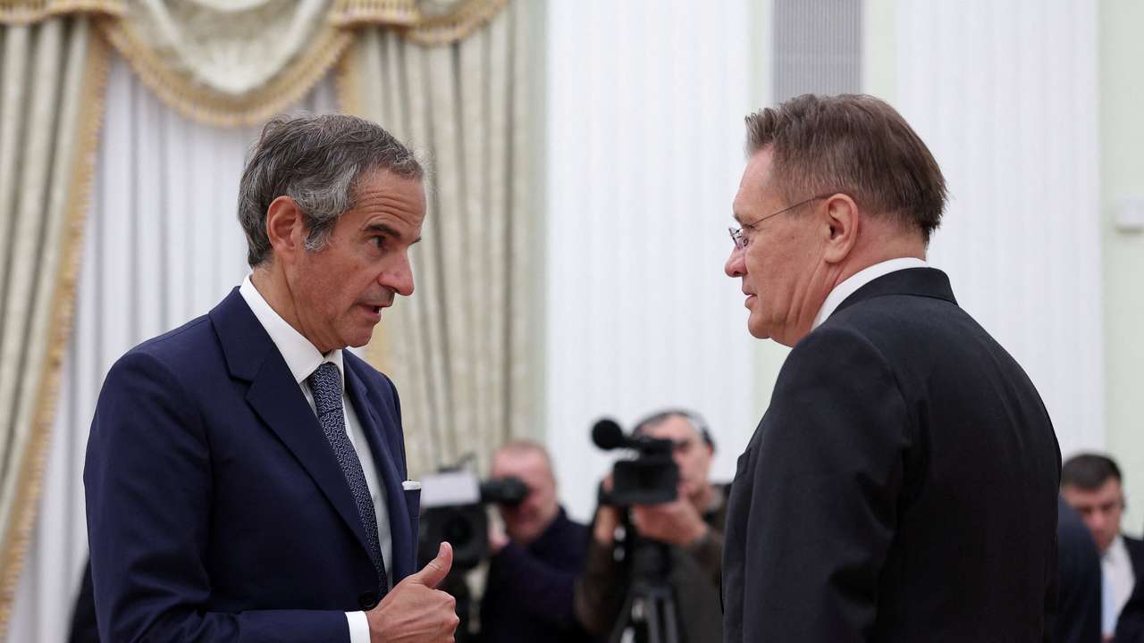 Russia's President Putin and IAEA head Grossi meet in Moscow