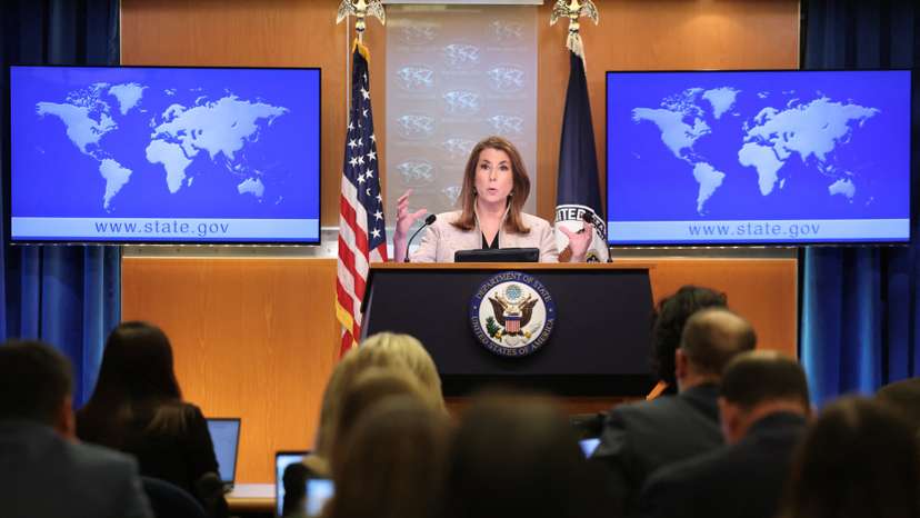 Press briefing by Tammy Bruce at the State Department in Washington