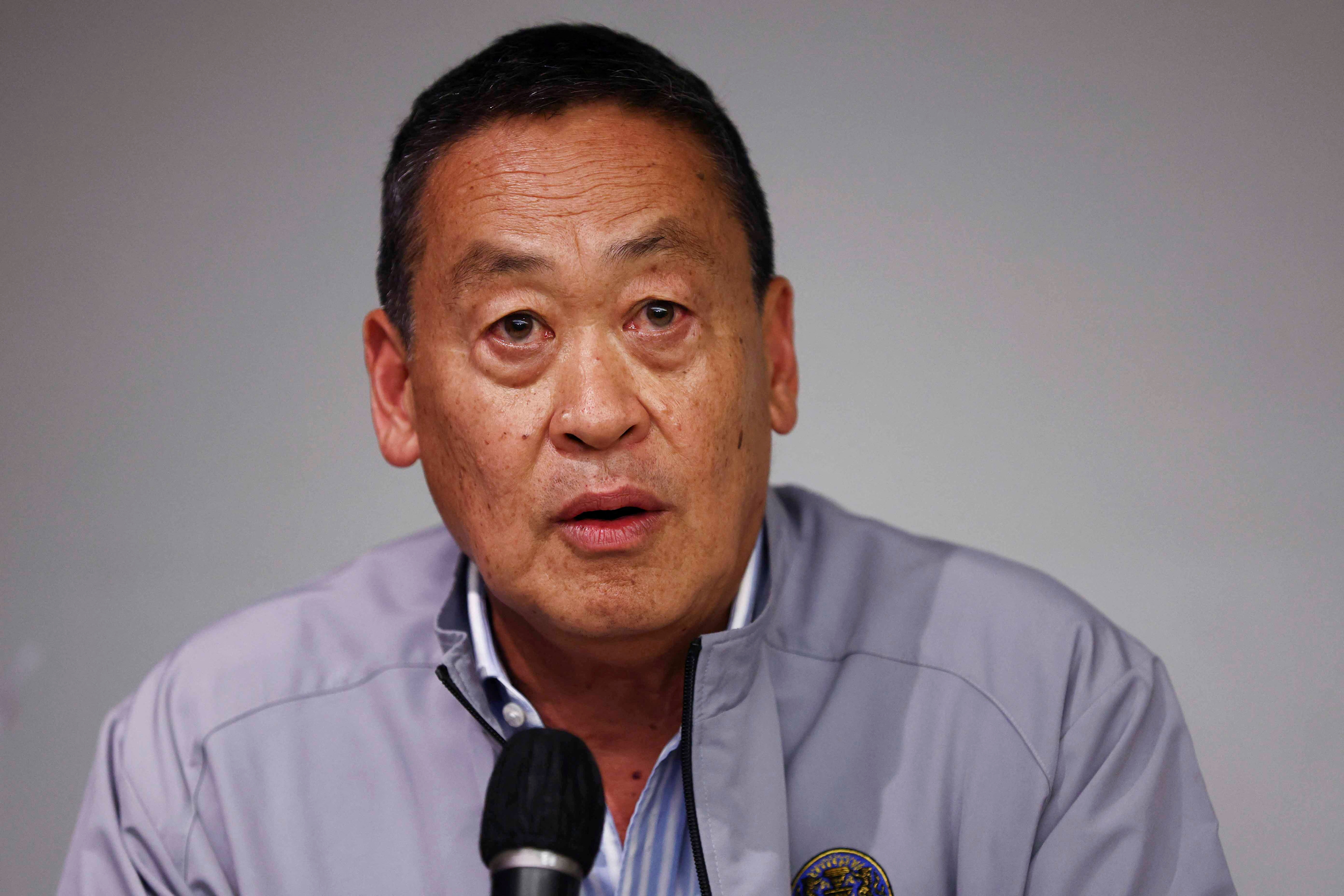 Thailand PM Thavisin speaks after six foreign nationals were found dead in Bangkok hotel