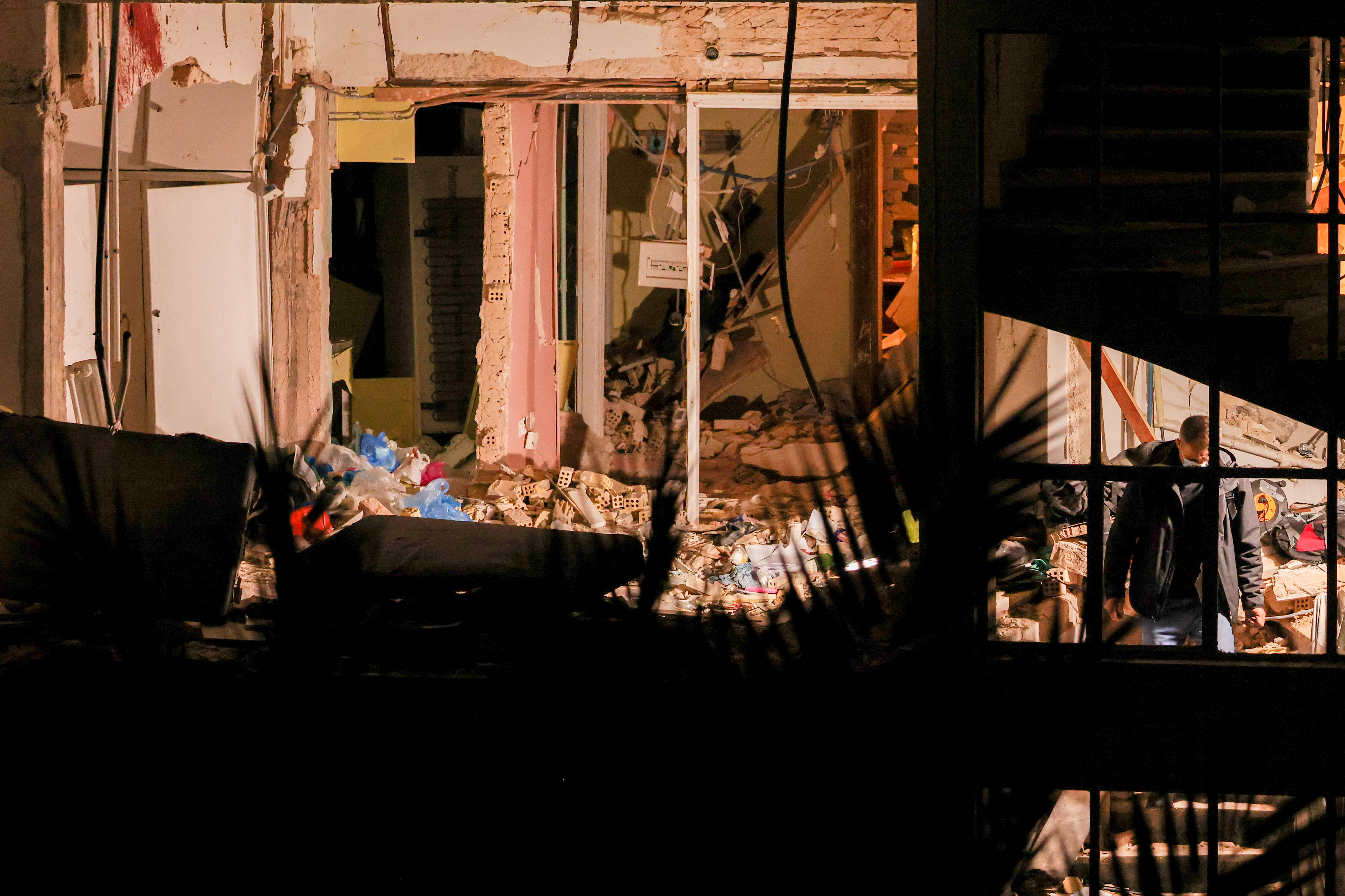 FILE PHOTO: Anti-terrorism probe launched as blast kills man in apartment in Athens