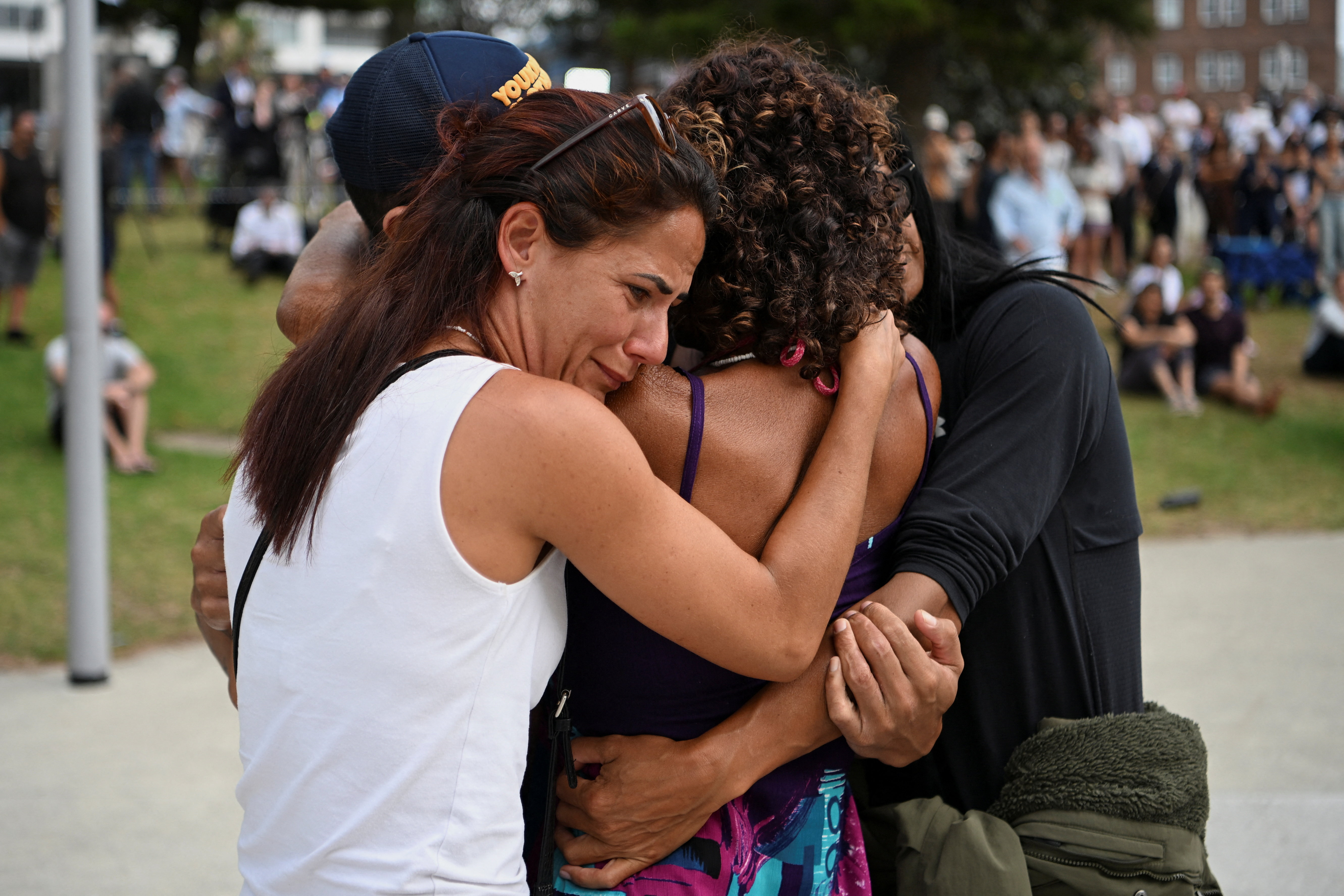 Aftermath of shooting incident at Bondi Beach, in Sydney
