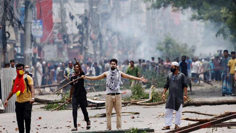 Violence erupts across Bangladesh after anti-quota protest by students