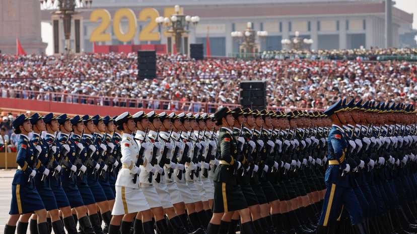 Military parade to mark the 80th anniversary of the end of World War Two, in Beijing