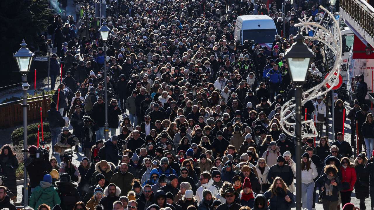 Aftermath of New Year's Eve party fire and explosion at Crans-Montana's "Le Constellation" bar