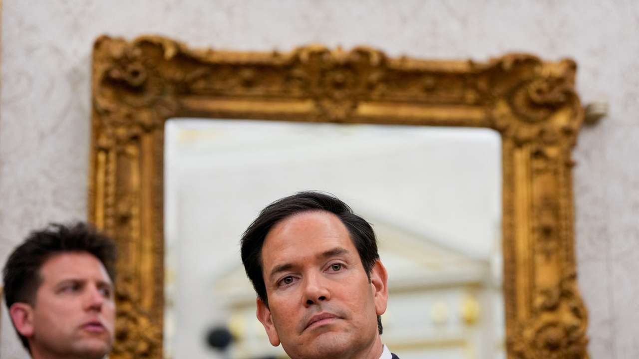 U.S. President Donald Trump swears-in Special Envoy Steve Witkoff at the White House in Washington