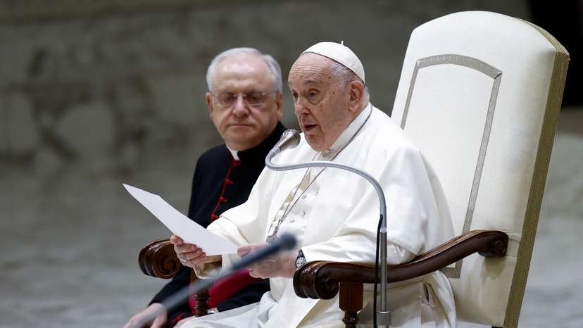 Pope Francis holds weekly audience
