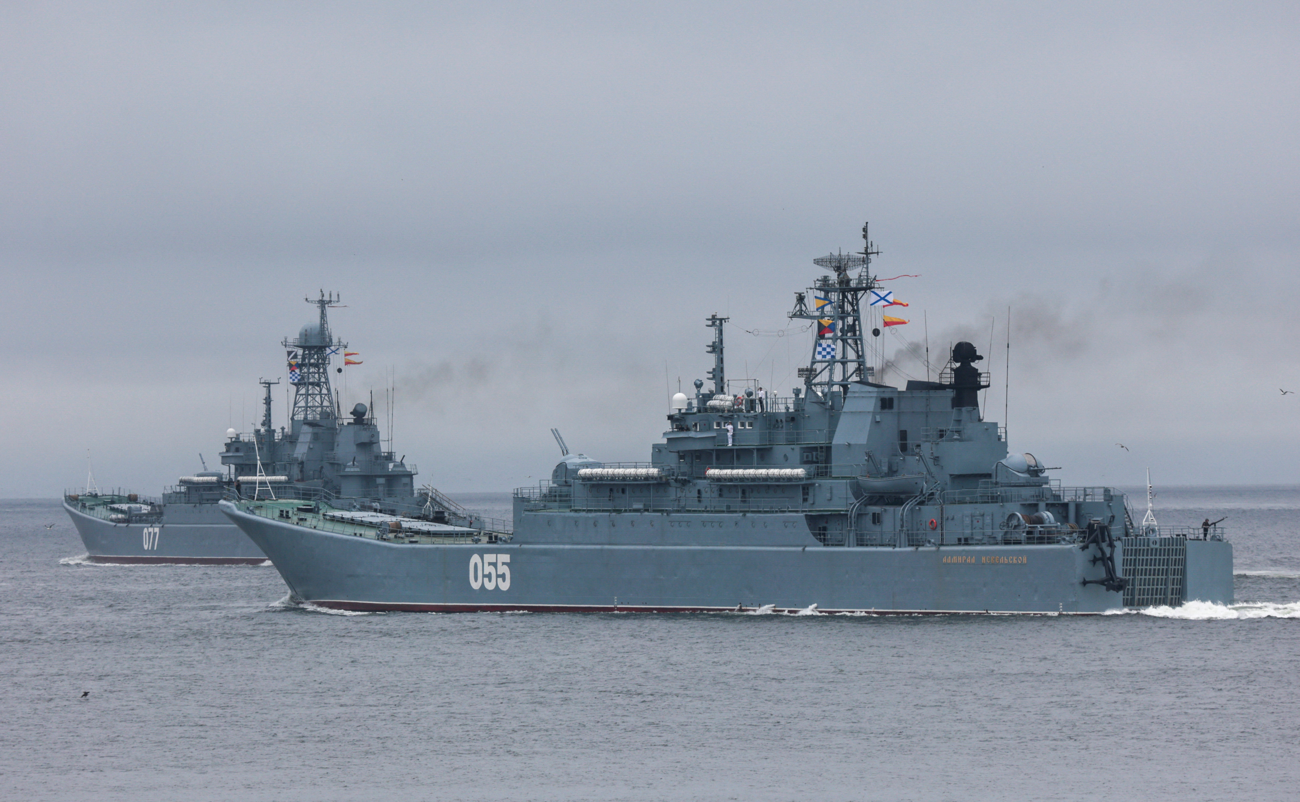 Russia marks Navy Day