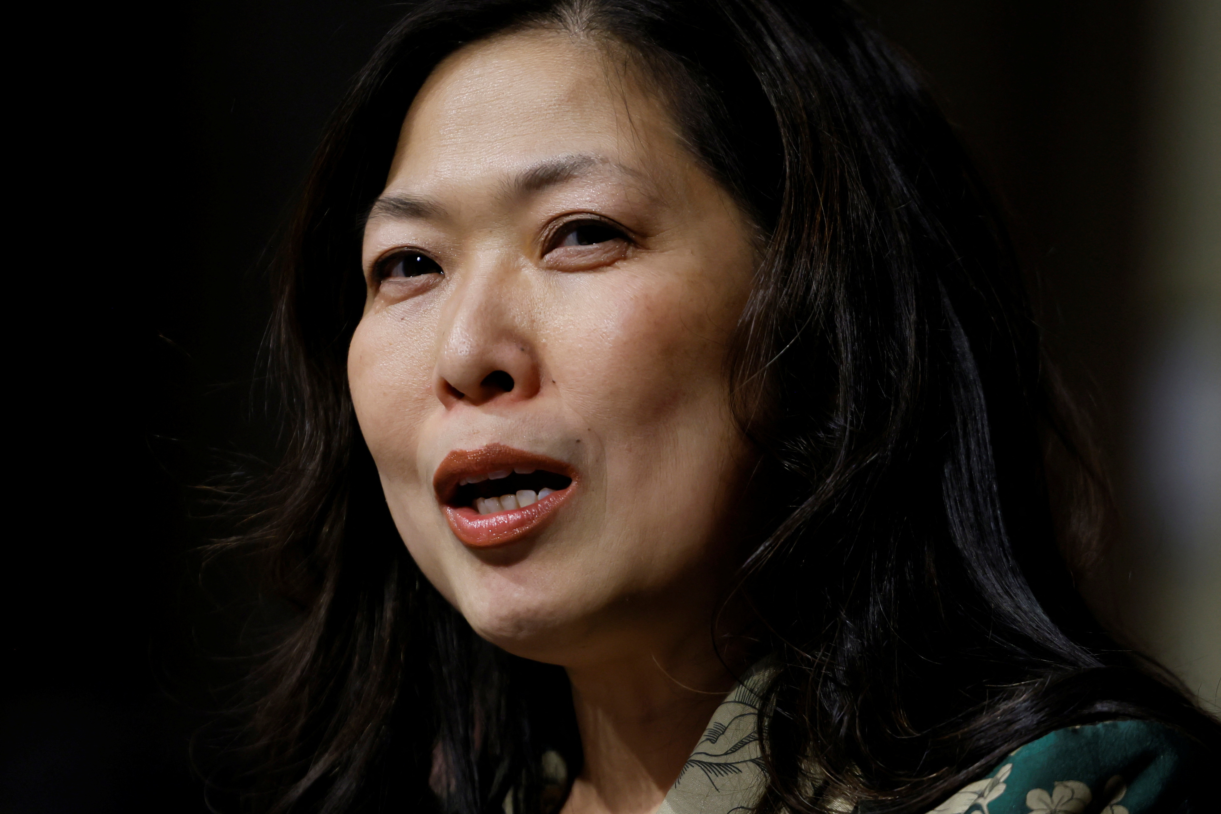 Canada's Minister of International Trade, Export Promotion, Small Business and Economic Development Mary Ng speaks at a Lunar New Year celebration in Ottawa