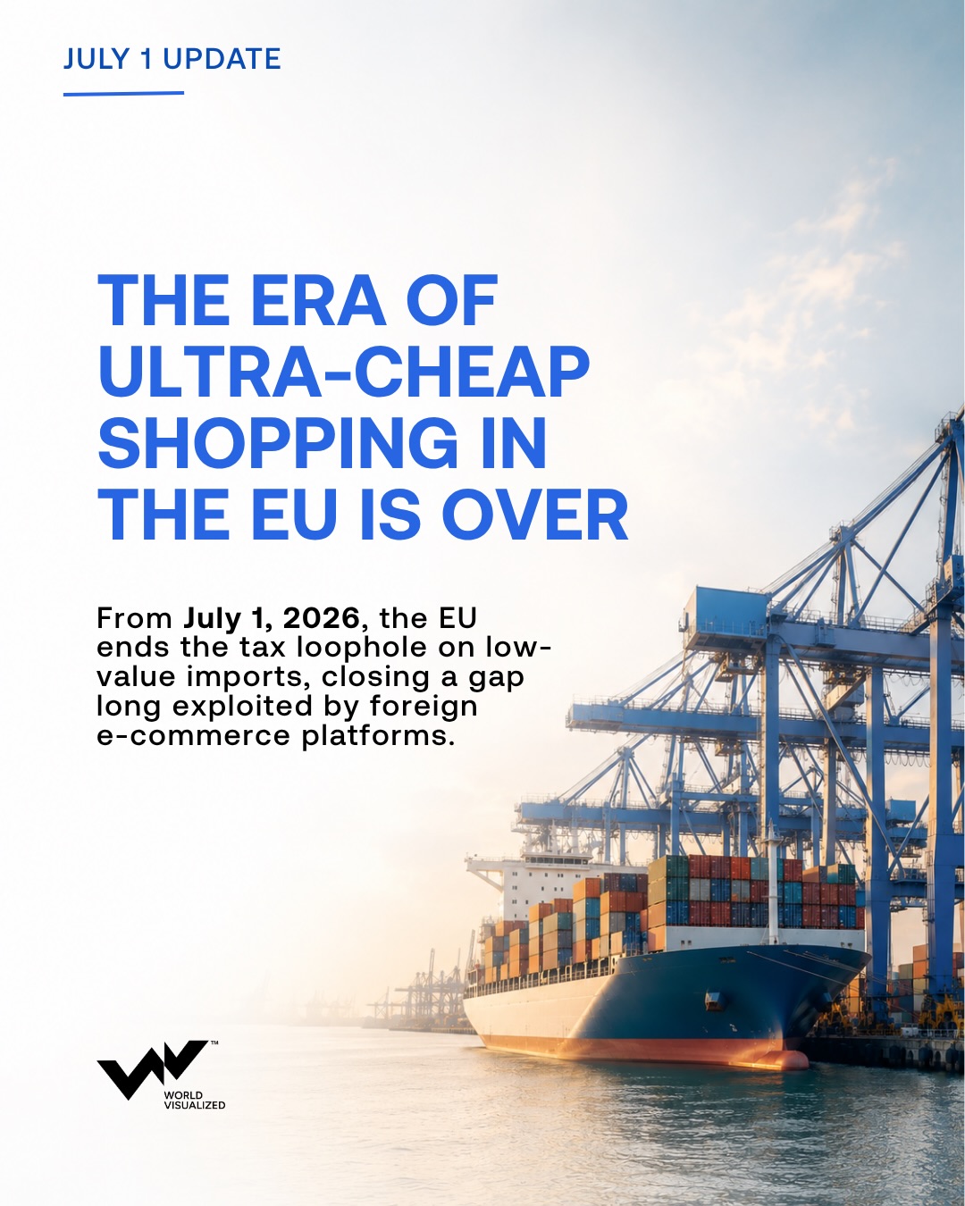 EU ends duty-free era for low-value imports